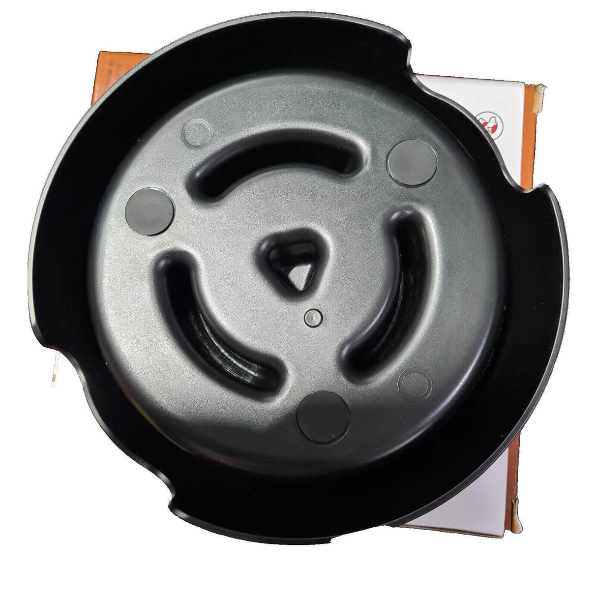 Slow feeder dog bowl designed to prevent choking and promote safer, healthier eating habits for dogs.