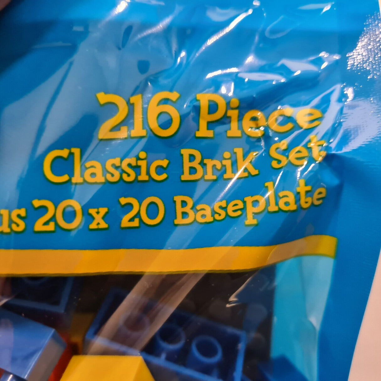 Strictly Briks 216 Piece Classic Set Including Base Plate -NEW -Brand Compatible Larsen Bazaar