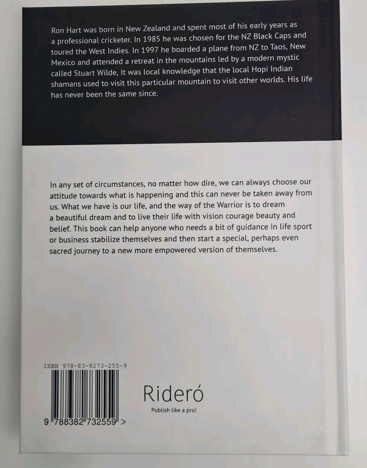 The Warrior Tribe Code By Ron Hart Hardback - Brand New