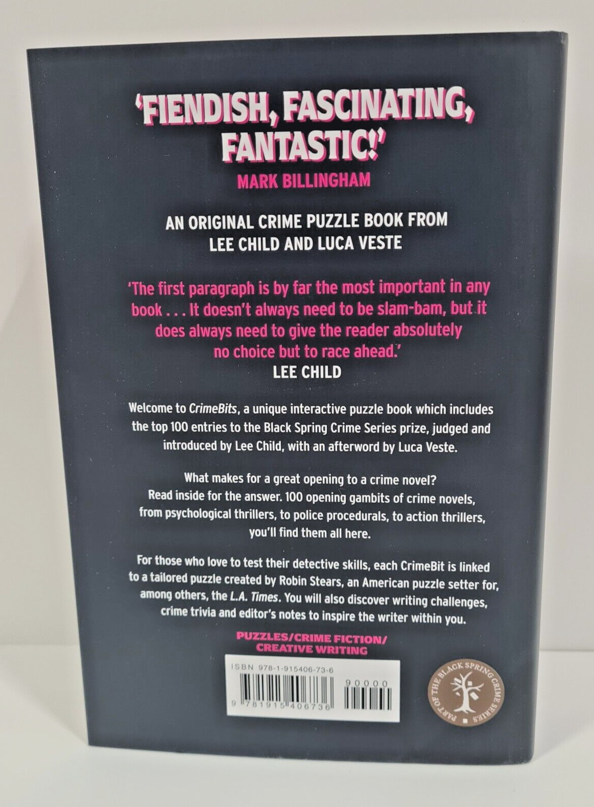 Crimebits 100 Opening Gambits Great Thrillers & Puzzles by Lee Child HardBack