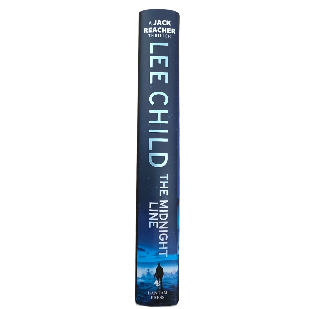 Lee Child The Midnight Line: (Jack Reacher 22) Signed, Bantam Blue Edges HB