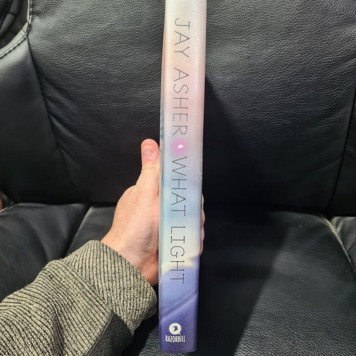 What Light Hardcover by Jay Asher – Holiday Romance - Brand New Book