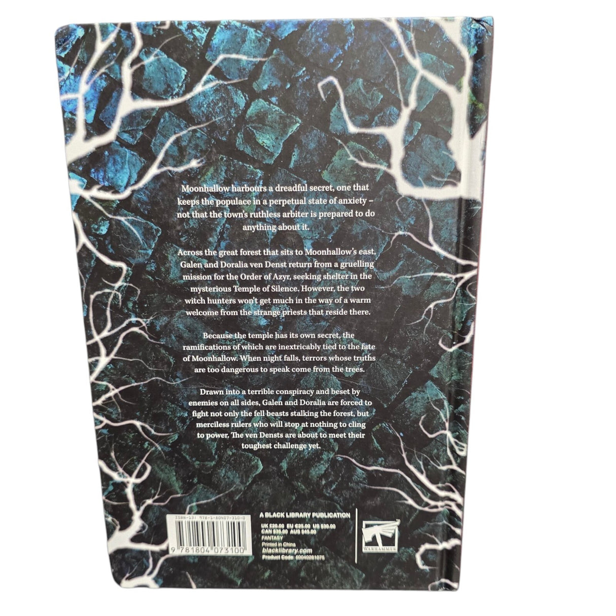 Warhammer Age of Sigmar Temple Of Silence Hardback - Black Library