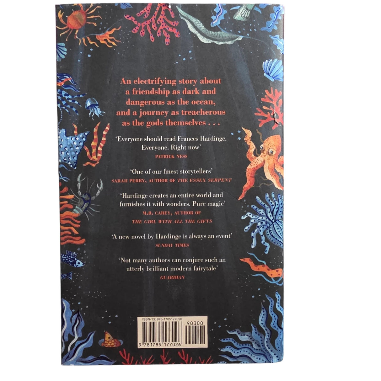 Deeplight by Frances Hardinge, Hardcover, First UK Edition, SIGNED Waterstones