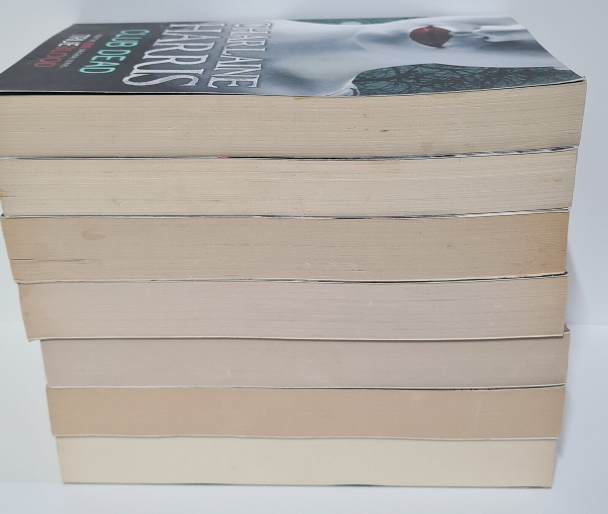 Charlaine Harris 7 x Paperback Bundle Book Set - HBO TrueBlood Series- Pre-Owned