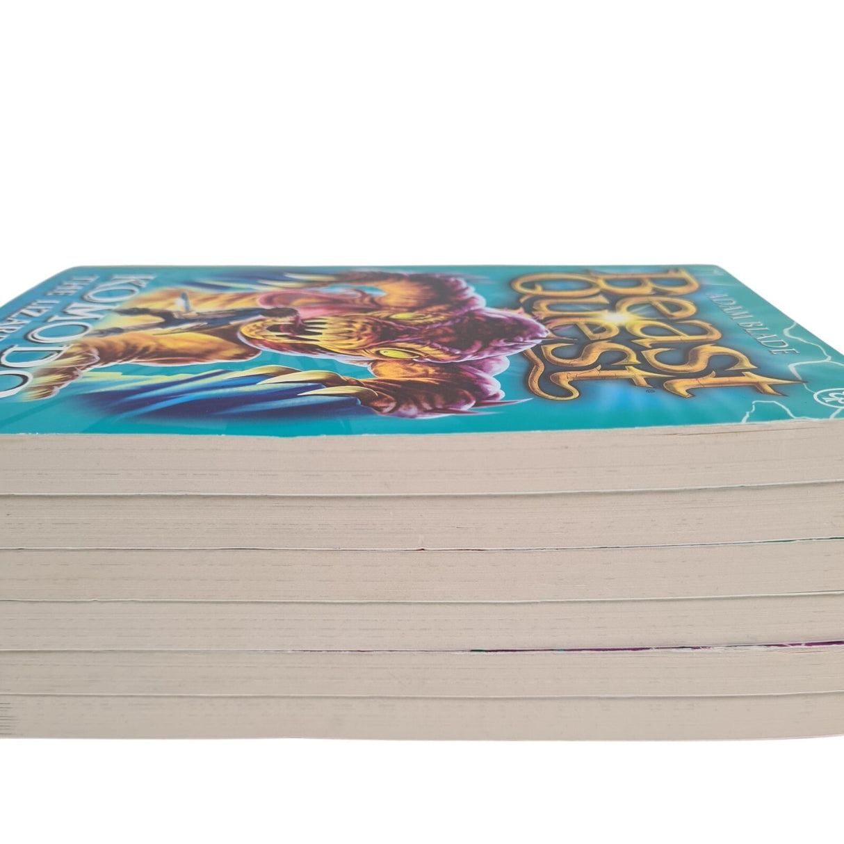 Beast Quest Series 6: 1-6 Paperback Book Set Murk, Terra, Muro, Vespick, Komodo.
