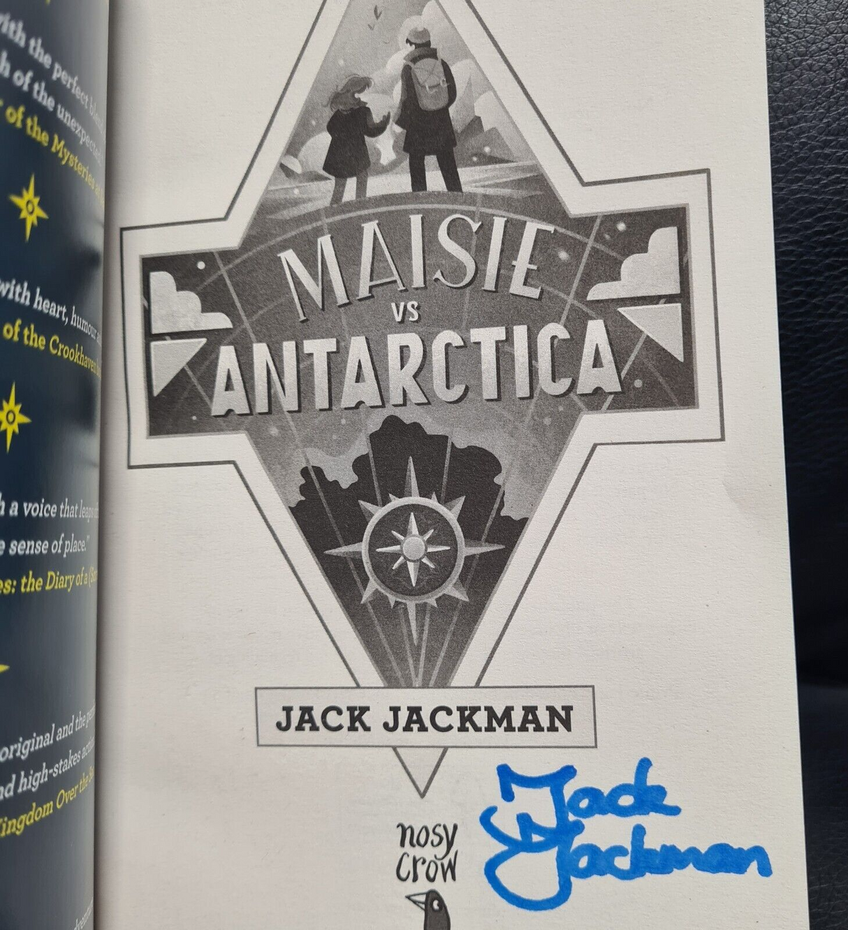 Maisie Vs Antarctica by Jack Jackman 9781805131359 | Brand New Signed By Author