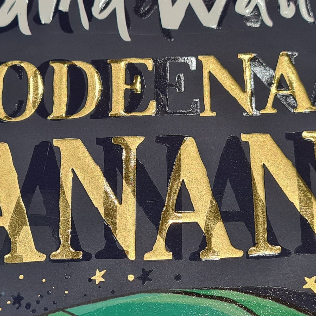 Code Name Bananas By David Walliams Hardback with rare Varnish ERROR Not Inline