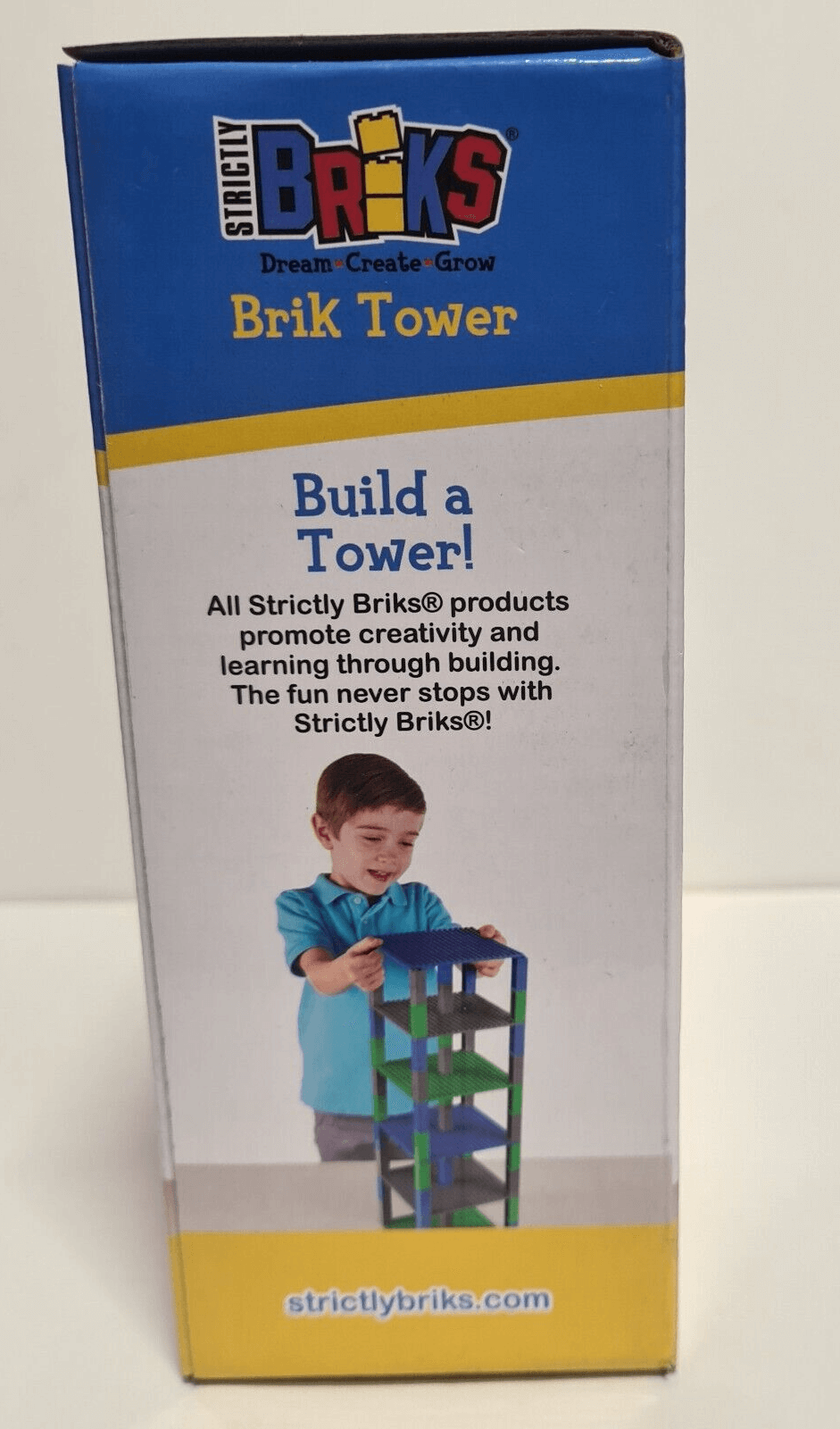 Strictly Briks Tower 6"x6" baseplates 50 Stackers - Brand New - Brand Compatible Larsen Bazaar