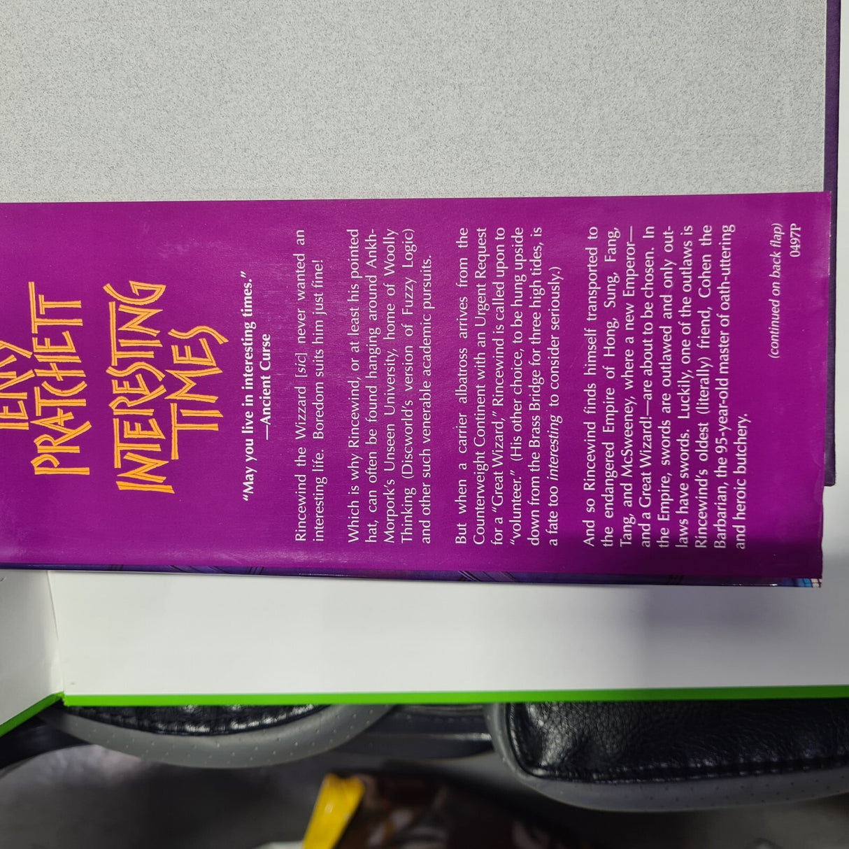 Terry Pratchett Interesting Times Hardback - 1994 - Pre-Owned