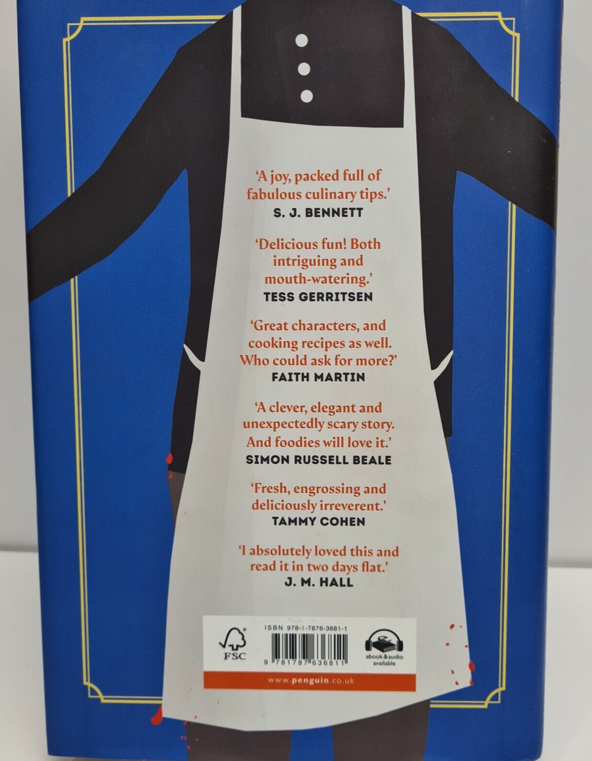 SIGNED Copy Knife Skills for Beginners by Orlando Murrin 1st Edition Hardback