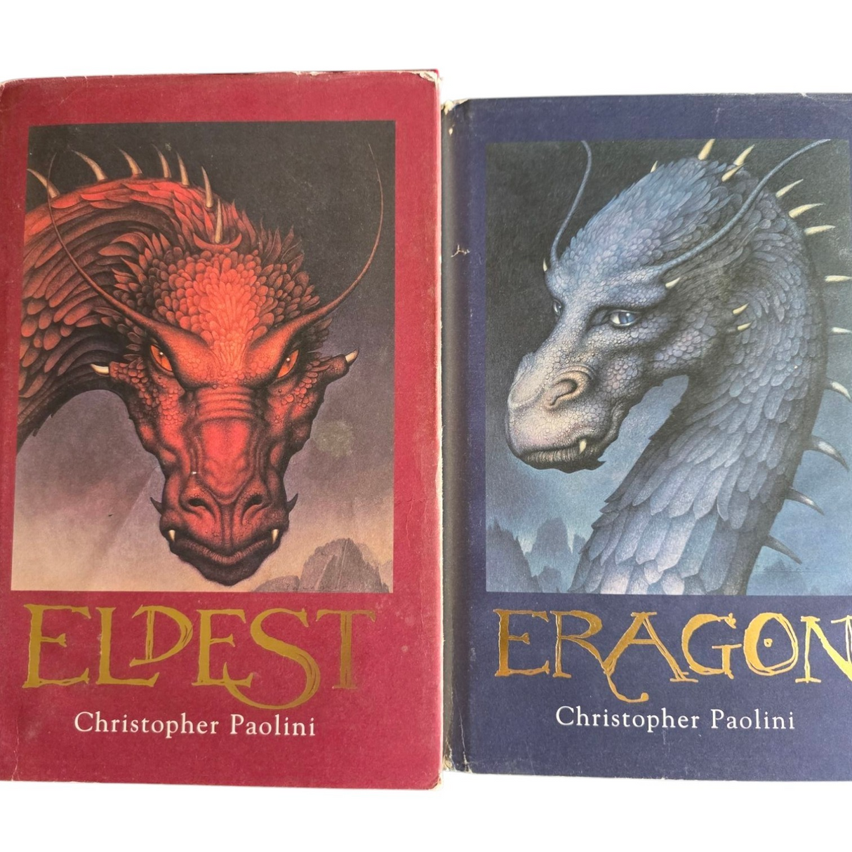 Christopher Paolini Inheritance Books 1 & 2 Boxed Set Eragon and Eldest Hardback