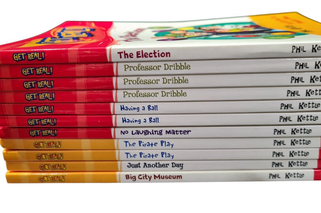 Get Real! Education Book Bundle by Phil Kettle 11 x Paperback Books See Photos