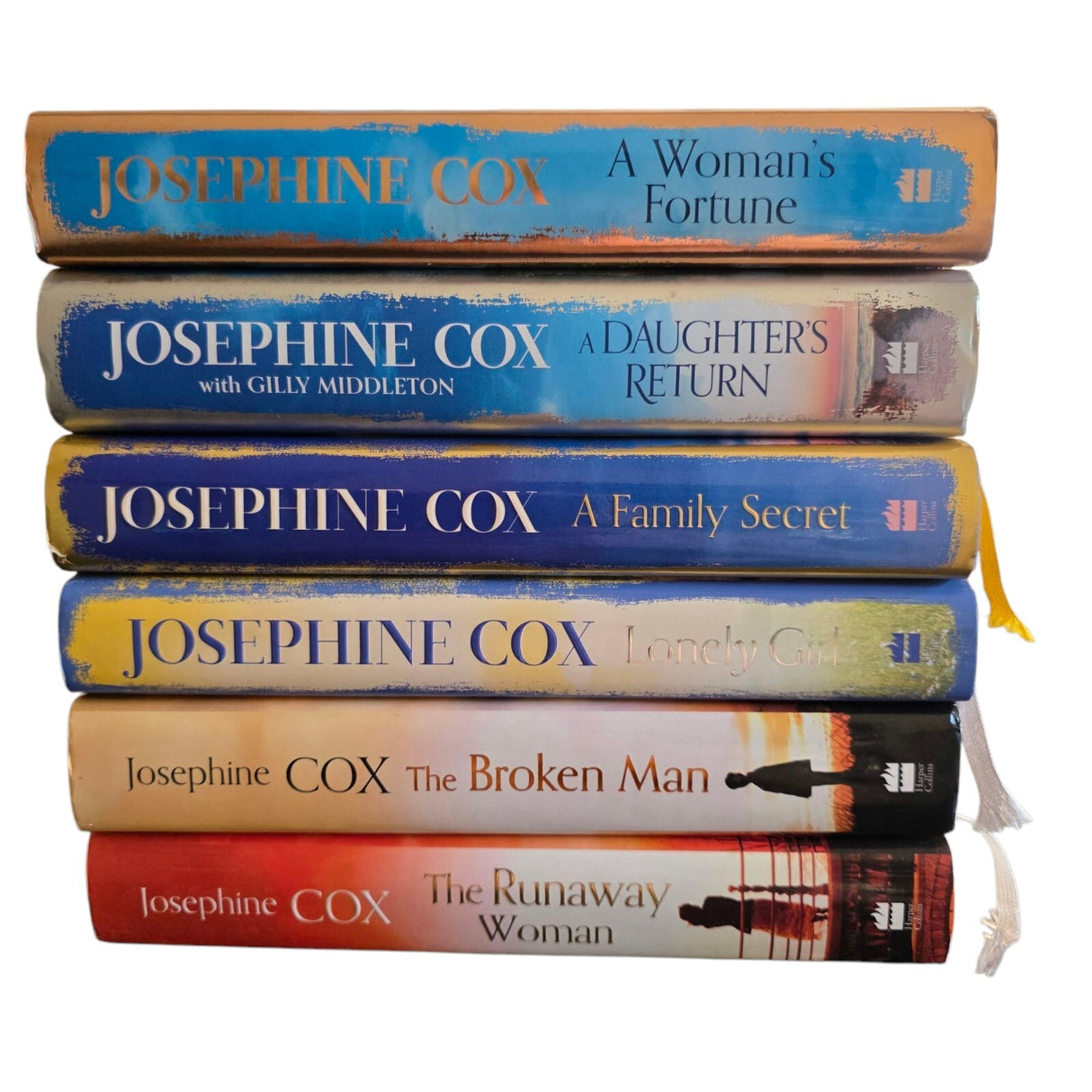 Josephine Cox Hardback Book Bundle x 6 - A Woman's Fortune and More