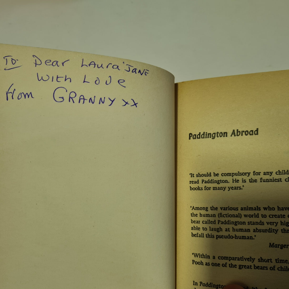 9 x Vintage Paddington Paperback Books By Michael Bond Publised by Young Lions