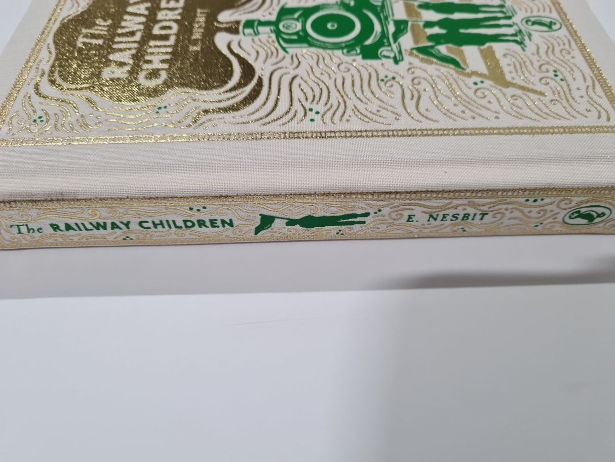 The Railway Children By E Nisbit Hardback Printed upside-down And Back To Front