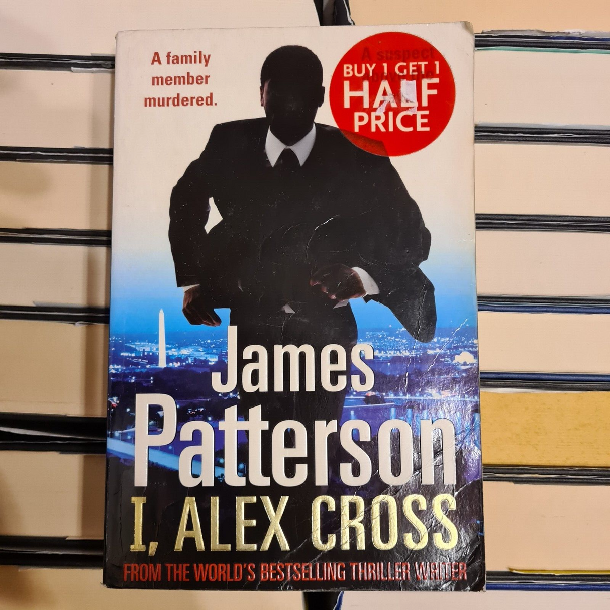 James Patterson Build Your Own Hard or Paperback Book Bundle - Buy 3 Get 2 Free