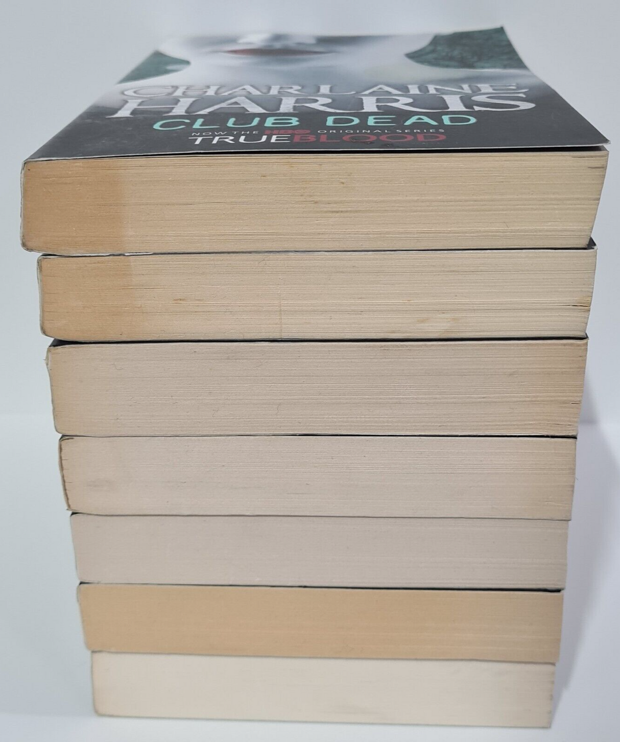 Charlaine Harris 7 x Paperback Bundle Book Set - HBO TrueBlood Series- Pre-Owned