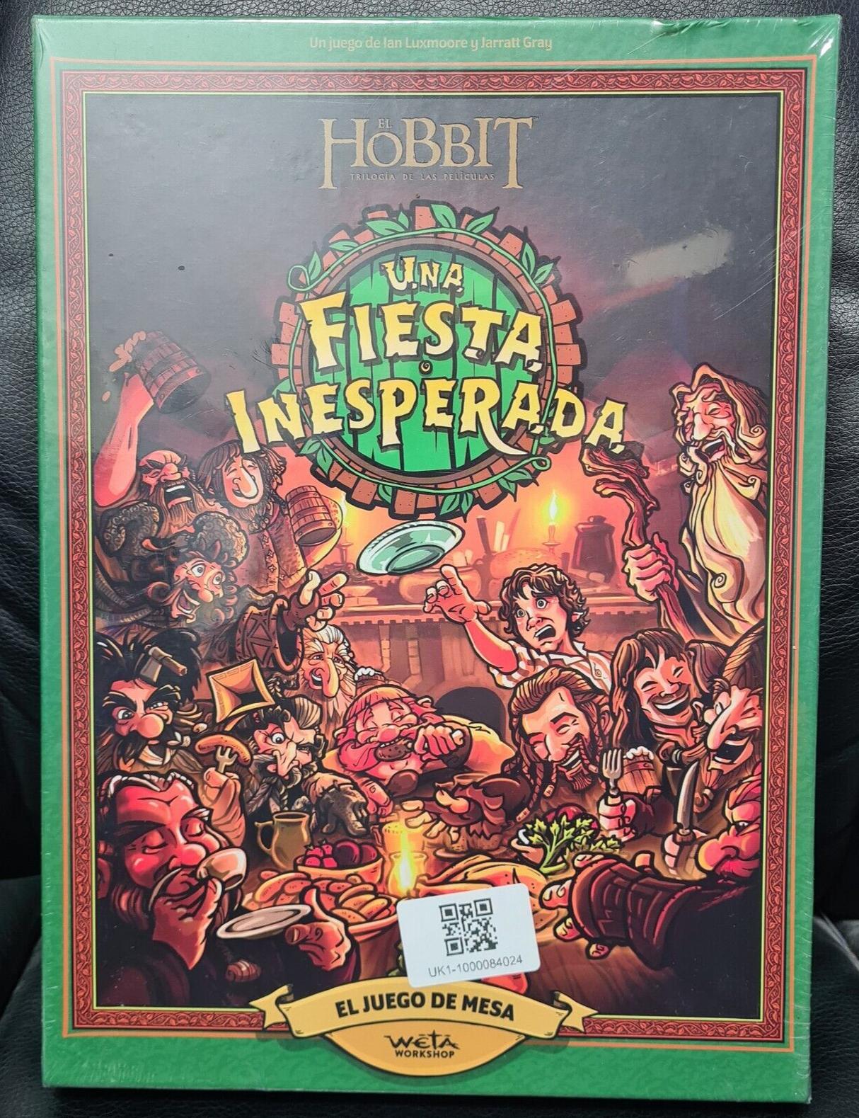 SPANISH VERSION - The Hobbit An Unexpected Party Board game WETA Workshop SEALED