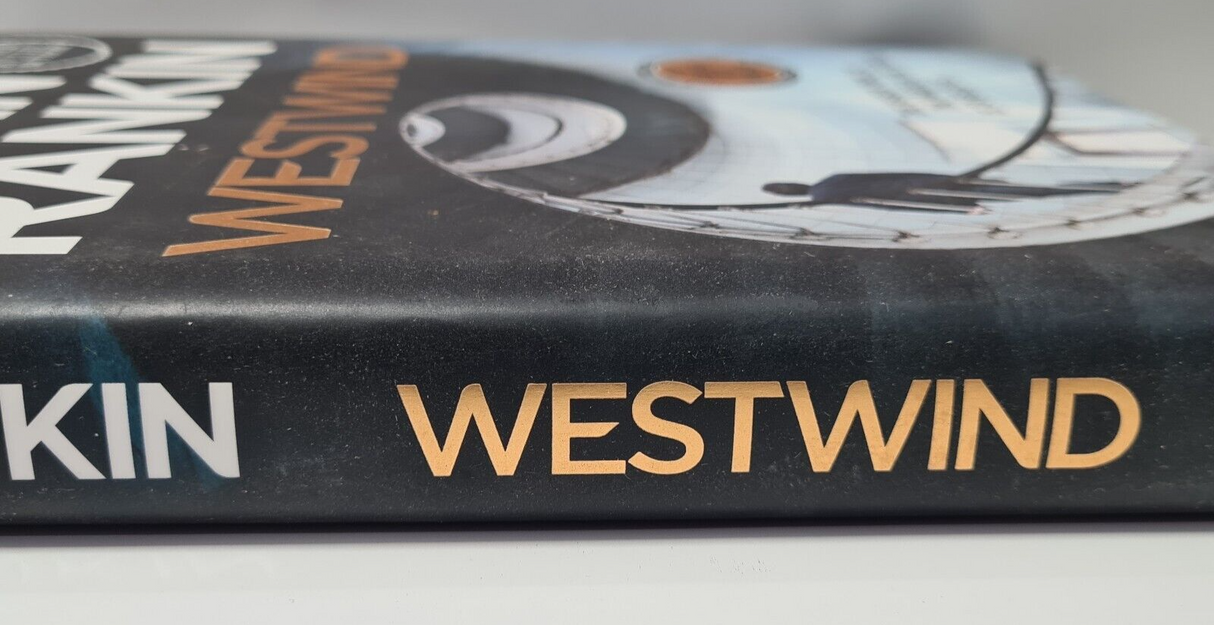 Ian Rankin Westwind - Hardback Waterstones Signed 1st Edition & Black edges 2019