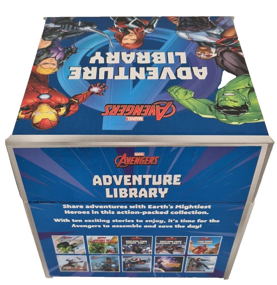 Marvel Avengers Adventure Book Library - 10 x Marvelous Stories Display Box -NEW