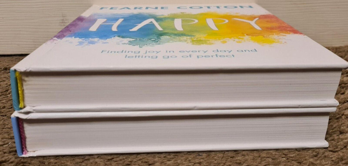 Fearne Cotton x 2 Hardback Books - Happy - Calm - Pre-Owned