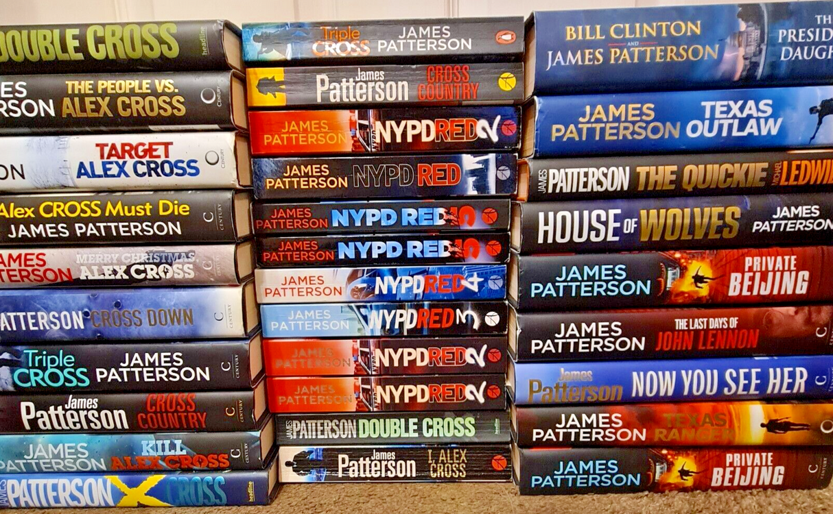 James Patterson Build Your Own Hard or Paperback Book Bundle - Buy 3 Get 2 Free
