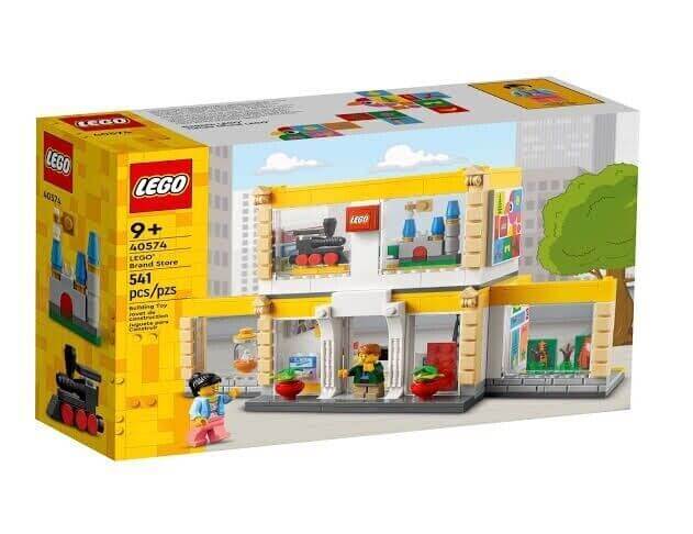 LEGO 40574 Retail Store Set with 541 pieces, new and sealed packaging, ideal for ages 9+, promotional theme.