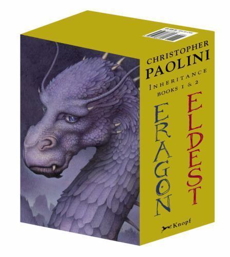 Christopher Paolini Inheritance Books 1 & 2 Boxed Set Eragon and Eldest Hardback