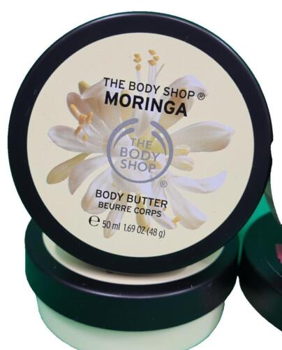 The Body Shop Body Butter 6 x 50ml (2 xSatsuma 2 xBritish Rose 2 xMoringa) NEW