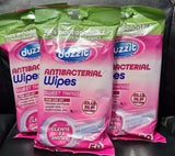 3 X 50 =150 Antibacterial Wipes Kills 99.9% Bacteria Biodegradeable Sweet Things