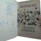 Deeplight by Frances Hardinge, Hardcover, First UK Edition, SIGNED Waterstones