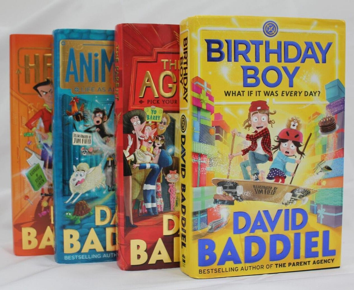 David Baddiel Hardback Book bundle X 4 Humour Illustrated - Pre-Owned