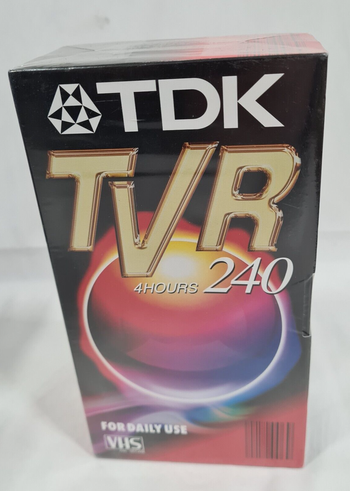 2 pack TDK TVR  240 / 4 Hour Video Cassette Tapes - New Old Stock