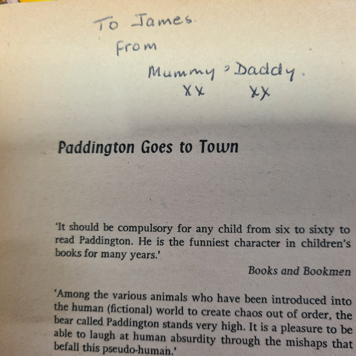 9 x Vintage Paddington Paperback Books By Michael Bond Publised by Young Lions