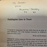 9 x Vintage Paddington Paperback Books By Michael Bond Publised by Young Lions