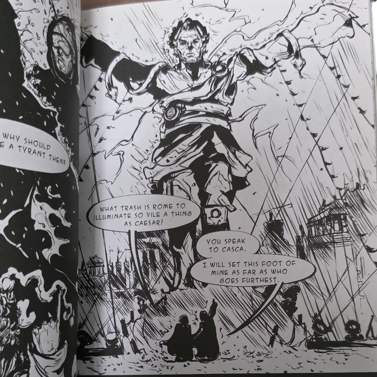 Manga Shakespeare: Julius Caesar by William Shakespeare Paperback Book