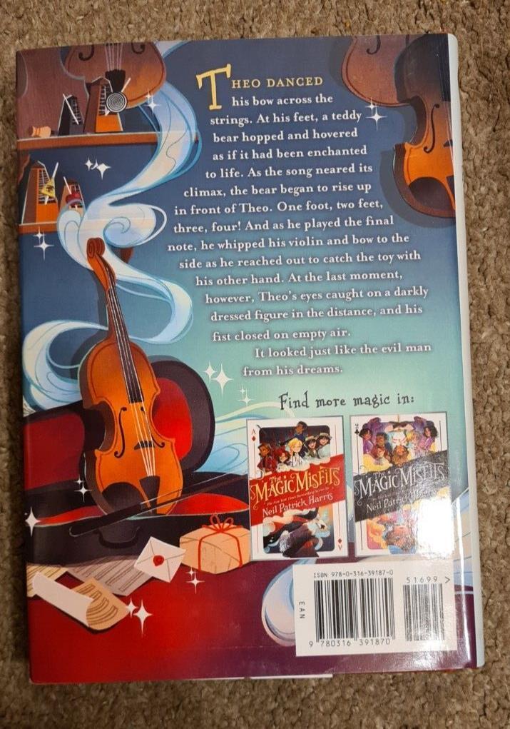 The Magic Misfits By Neil Patrick Harris, The Minor Third Hardback - Brand New