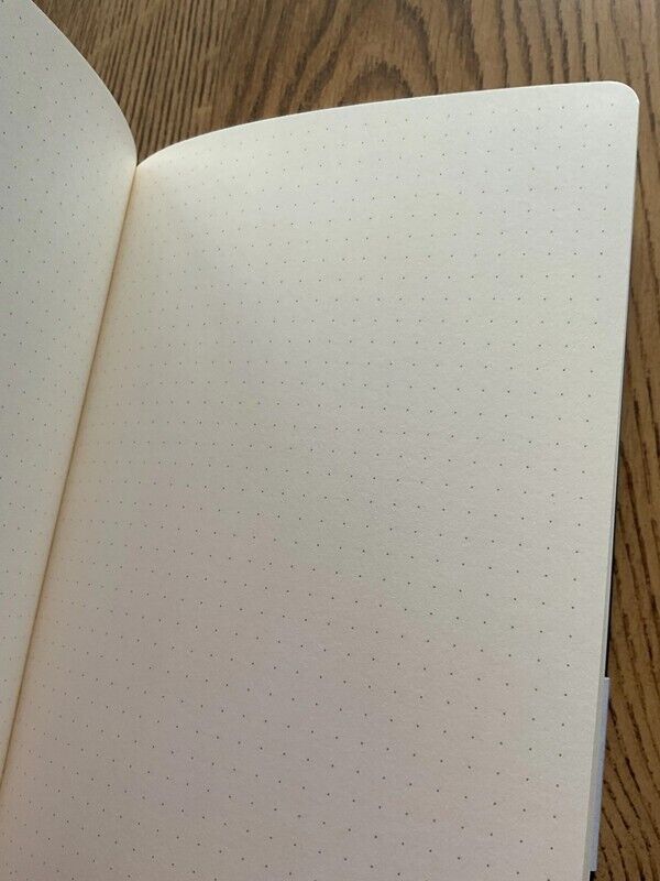 Plum Dotted Notebook A5 160 Pages, 150 gsm, Pen Loop, Bullet Journal Gold Logo