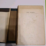 Tennyson's Works 1882 Kegan Paul Trench Antiquarian Hardback Poetry - Poor Cond