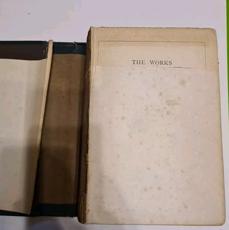 Tennyson's Works 1882 Kegan Paul Trench Antiquarian Hardback Poetry - Poor Cond