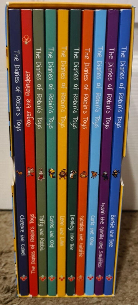 The Diaries of Robin's Toys x 10 Paperback Book Collection Set - Pre-Owned