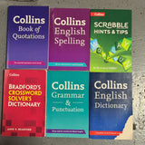 Collins Home Reference Set 6 Paperback Books,  - one cover corner missing