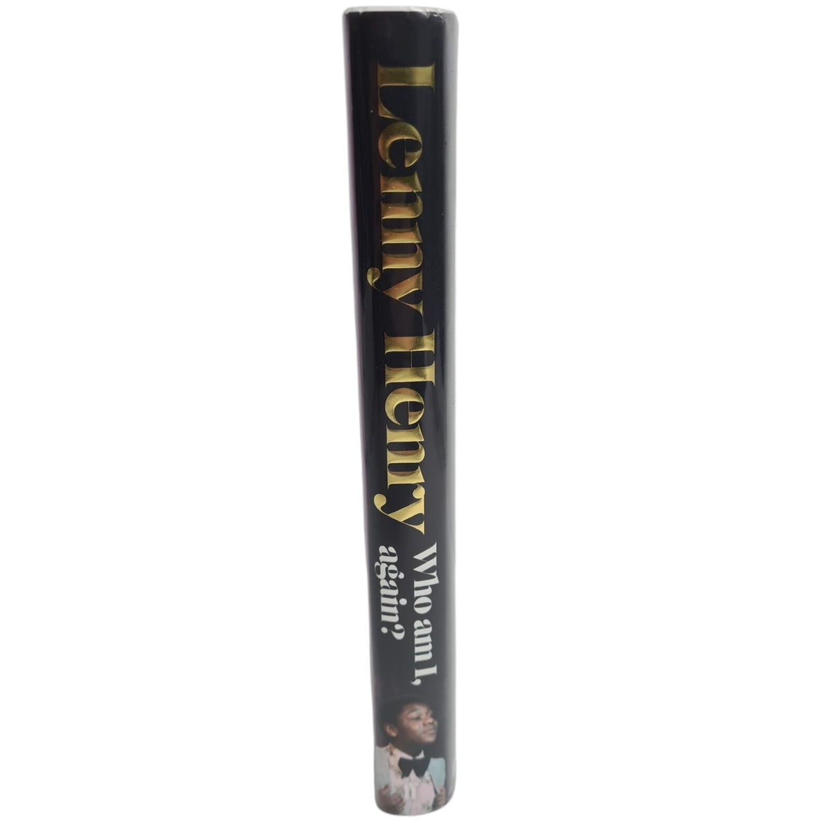 WHO AM I, AGAIN? by LENNY HENRY - signed by the author + Tour advert