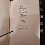 The Animals at Lockwood Manor, Jane Healey Signed, Sprayed Edges Special Edition