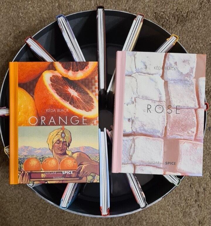 Sugar & Spice Book Set By Keda Black - 16 x Hardcover Books Unique Box Pre-Owned