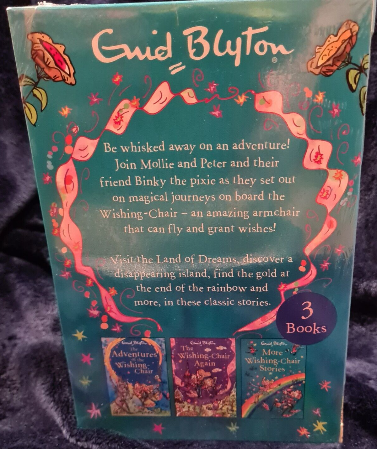 The Wishing Chair By Enid Blyton 3 Paperback Books Collection Box Set Brand New