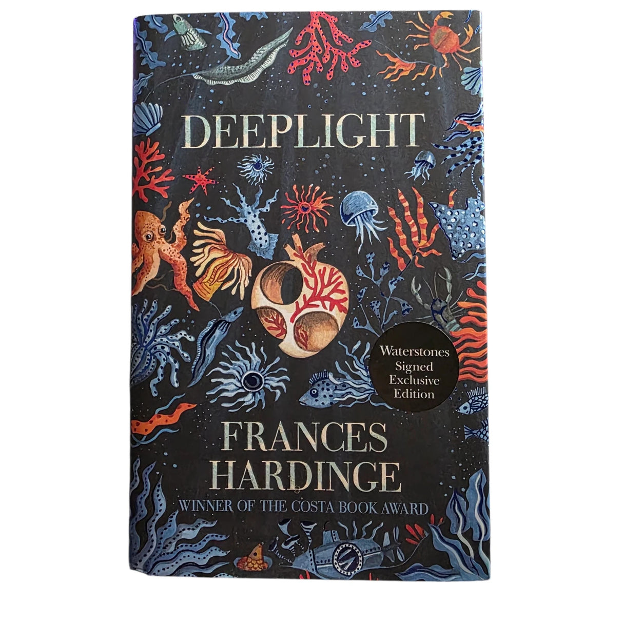 Deeplight by Frances Hardinge, Hardcover, First UK Edition, SIGNED Waterstones