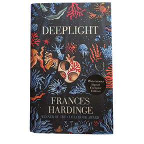 Deeplight by Frances Hardinge, Hardcover, First UK Edition, SIGNED Waterstones
