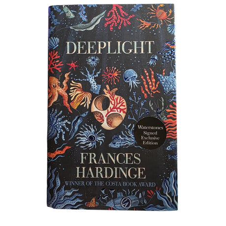 Deeplight by Frances Hardinge, Hardcover, First UK Edition, SIGNED Waterstones